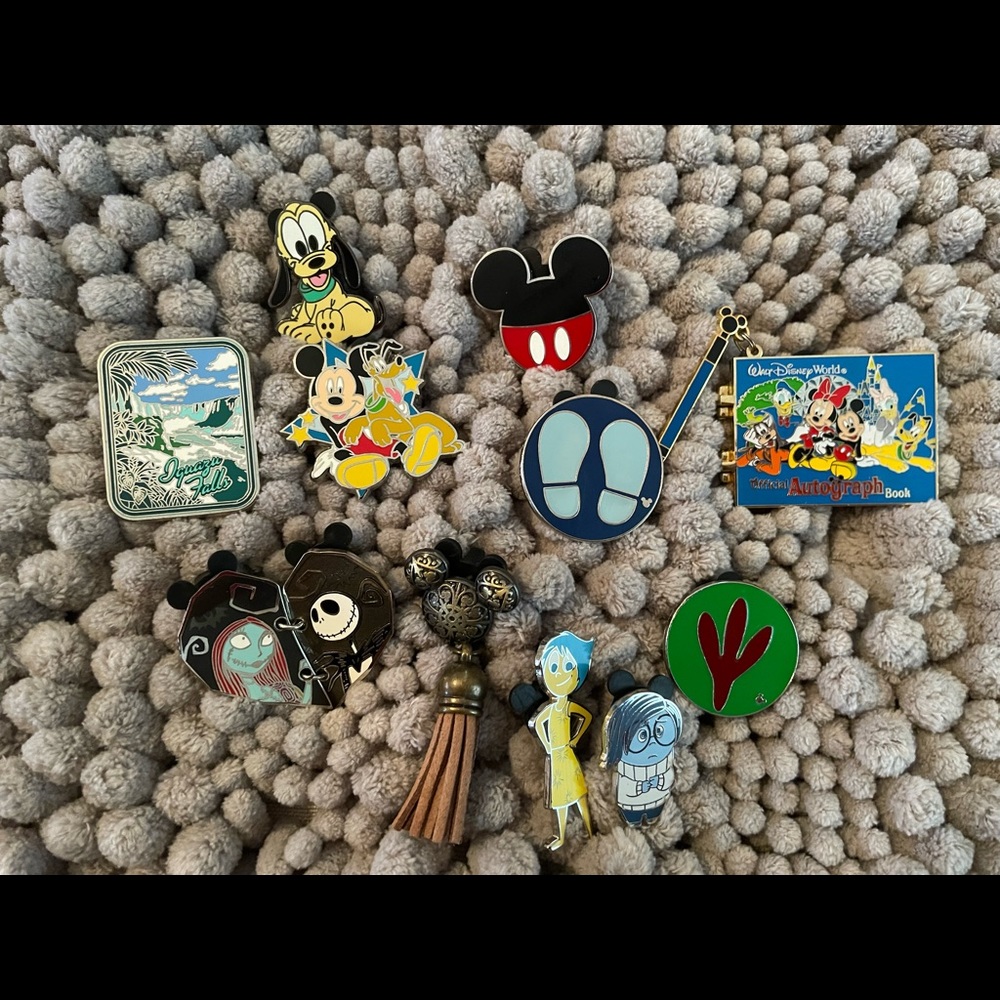 Disney Pin lot.